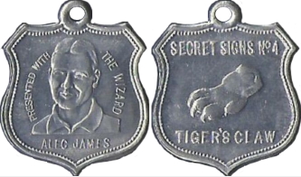 1929 WIZARD Secret Signs James
